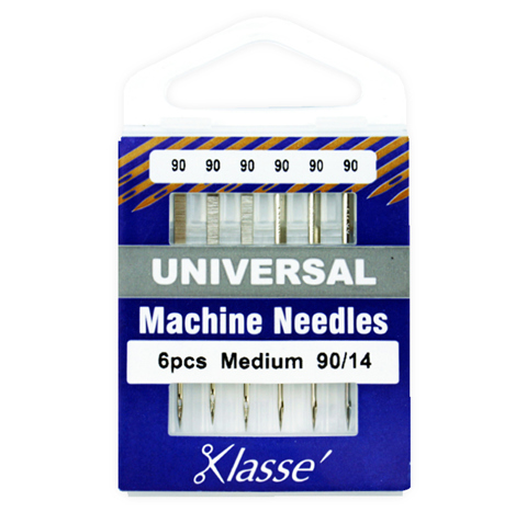 Klasse Machine Needle - Universal 6pc - Size 90/14 