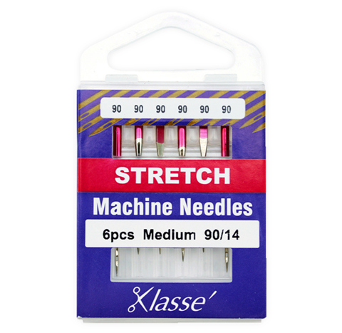 Klasse Machine Needle - Stretch 6pc - Size 90/14
