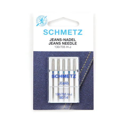 Schmetz Machine Needle - Jeans 5pc - Size 90/14 