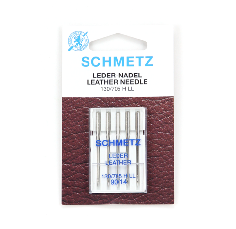 Schmetz Machine Needle - Leather 5pc - Size 90/14