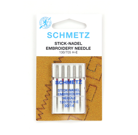 Schmetz Machine Needle - Embroidery 5pc - Size 75 / 90