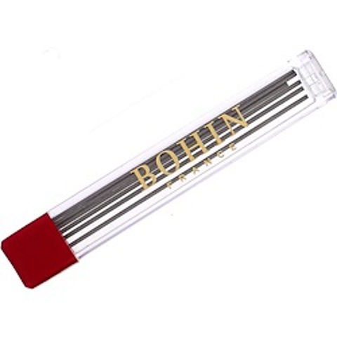 BOHIN - Mechanical Pencil Refill 0.9mm Qty 6 - Grey