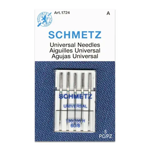 Schmetz Machine Needle - Universal 5pc - Size 60/8