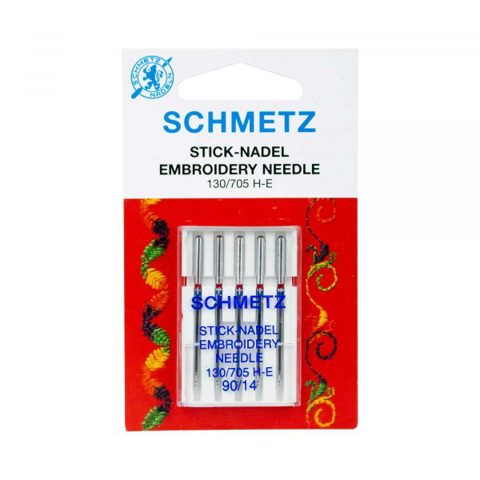 Schmetz Machine Needle - Embroidery 5pc - Size 90/14