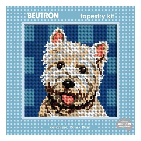 Tapestry Kit 15 x 15cm - Terrier