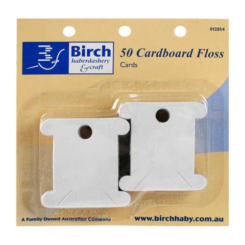 Embroidery Floss Bobbin Cardboard - Qty 50