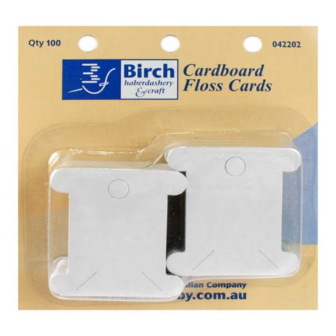 Embroidery Floss Bobbin Cardboard - Qty 100