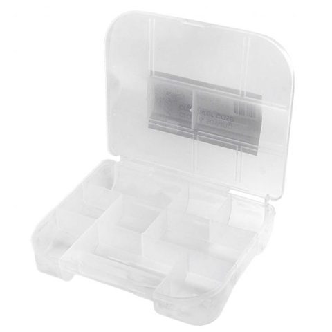 Craft & Sewing Organiser Box Small Clear