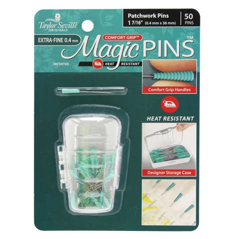 Taylor Seville - Magic Pins Patchwork Extra Fine 50pcs (0.4mm x 36mm)