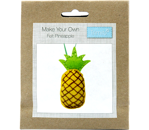 Trimits Make Tour Own Felt Pineapple