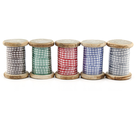 Decorative Ribbons - Gingham School