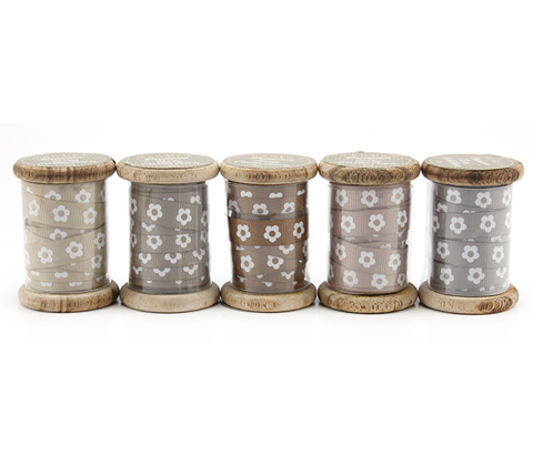 Decorative Ribbons - Metallic Flower