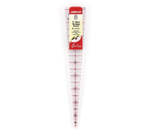 Sew Easy - Quilters Ruler Wedge 9 Degree Imperial 9in