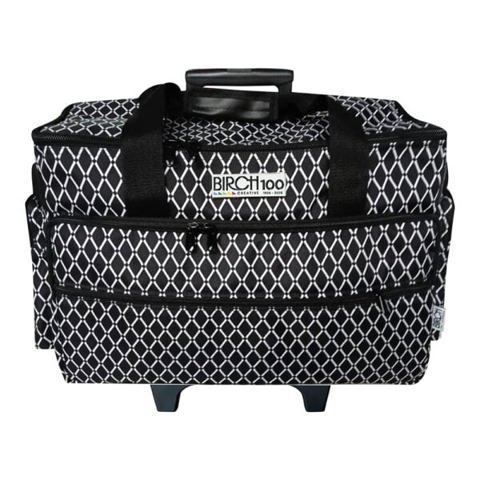 Machine Trolley Bag Large 51 x 38 x 28cm - Black/White
