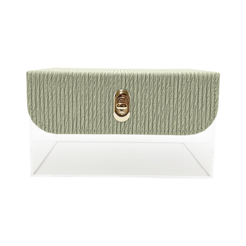 HORN Large Victorian Clearview Case - Mint Green