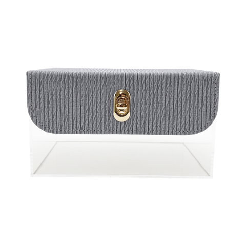 HORN Large Victorian Clearview Case - Rosemary Blue