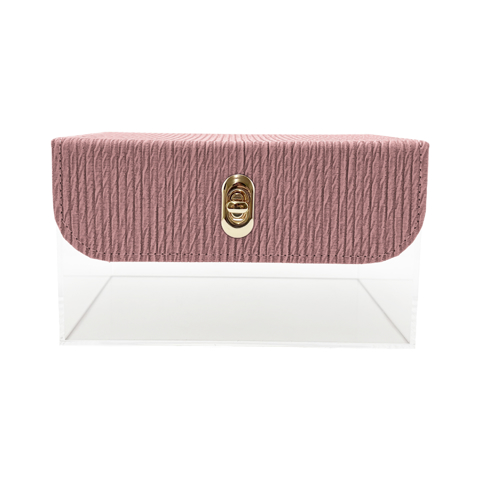 HORN Large Victorian Clearview Case - Rhubarb Pink