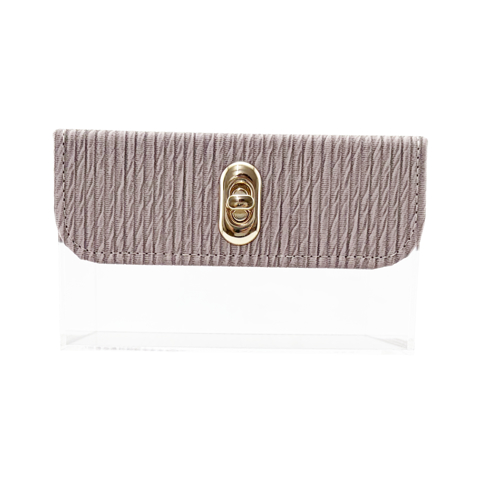 HORN Small Victorian Clearview Case - Fig Purple