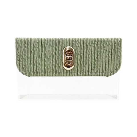 HORN Small Victorian Clearview Case - Mint Green