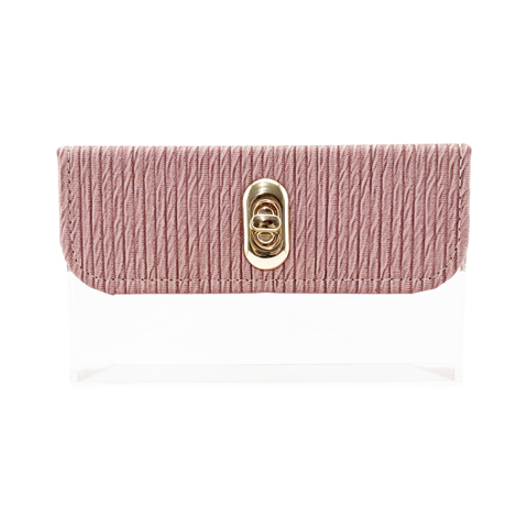 HORN Small Victorian Clearview Case - Rhubarb Pink