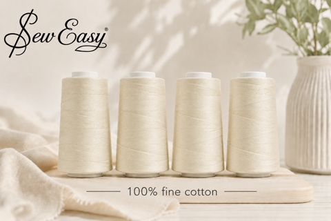 Fine Quilting Thread 100% Cotton - 4031  50/2 4570m 4 PACK