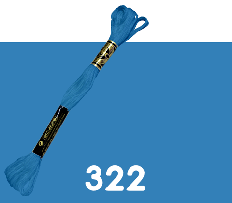 DMC Stranded Cotton 322