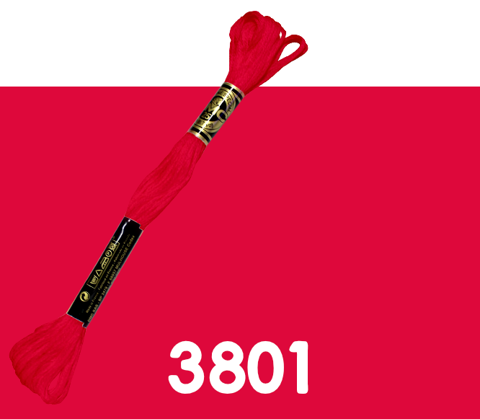DMC Stranded Cotton 3801