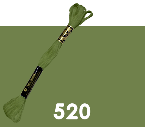 DMC Stranded Cotton 520