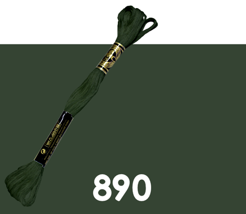 DMC Stranded Cotton 890