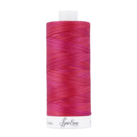 SEW EASY COLLECTION - Fine Quilting Thread 100% Cotton - variegated  50/3 731m col 4206