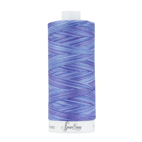 SEW EASY COLLECTION - Fine Quilting Thread 100% Cotton - variegated  50/3 731m col 4210