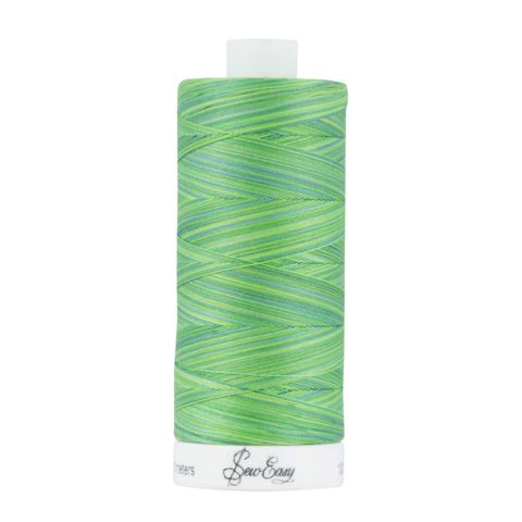 SEW EASY COLLECTION - Fine Quilting Thread 100% Cotton - variegated  50/3 731m col 4215
