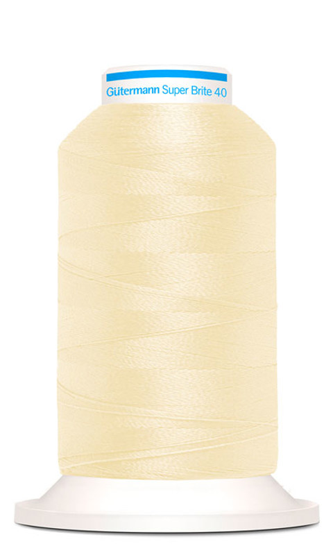 GUTERMANN - Superbrite Embroidery Thread - polyester 40 1000m