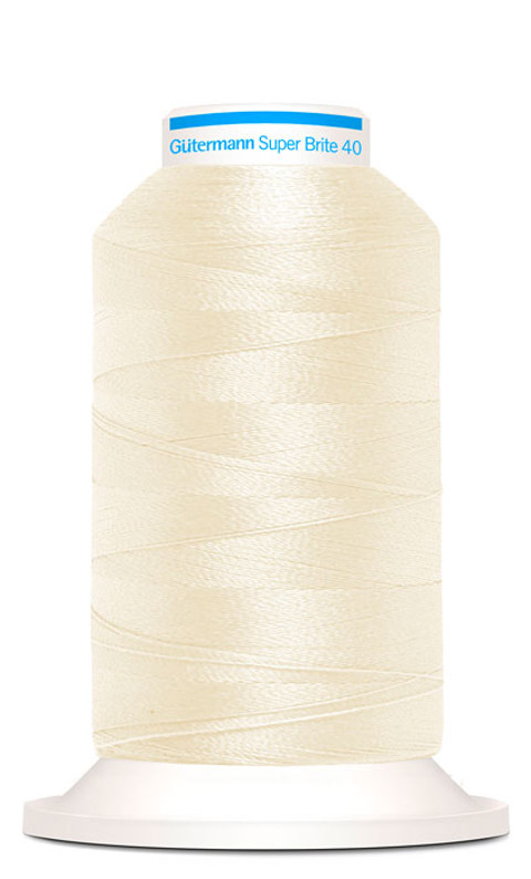 GUTERMANN - Superbrite Embroidery Thread - polyester 40 1000m