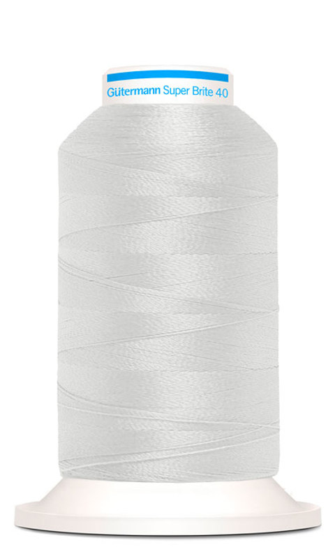 GUTERMANN - Superbrite Embroidery Thread - polyester 40 1000m