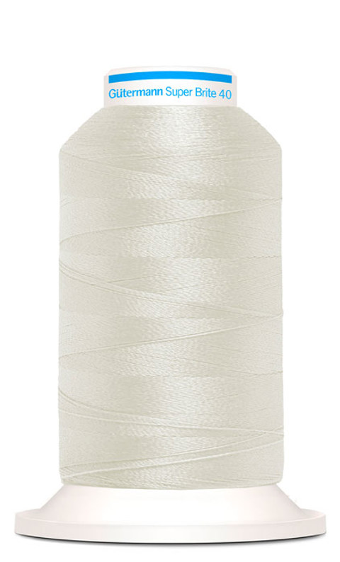 GUTERMANN - Superbrite Embroidery Thread - polyester 40 1000m