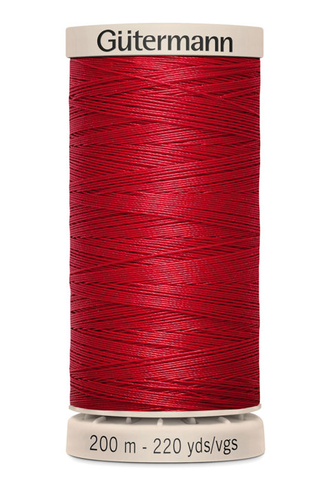 GUTERMANN - Thread Quilting 200M - Waxed - 2074 red