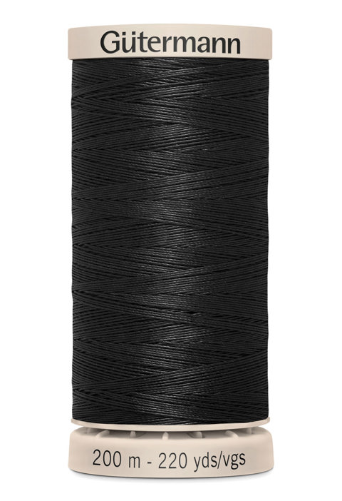 GUTERMANN - Thread Quilting 200M - Waxed - 5201 black