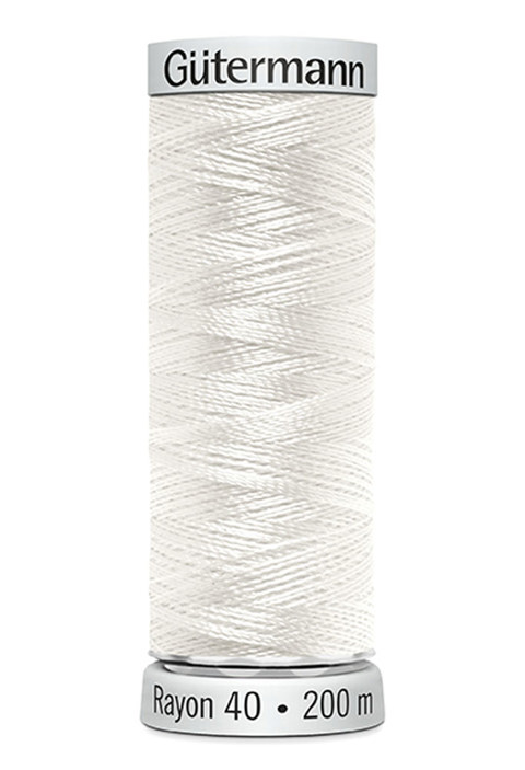 GUTERMANN - Thread Rayon 40 200M Sulky Machine Embroidery - 1002