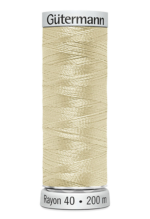 GUTERMANN - Thread Rayon 40 200M Sulky Machine Embroidery - 1022
