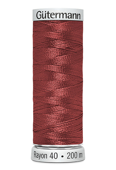 GUTERMANN - Thread Rayon 40 200M Sulky Machine Embroidery - 1081