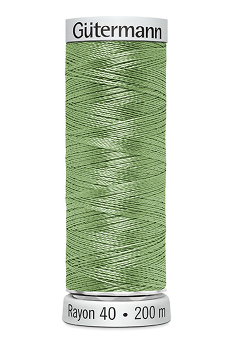 GUTERMANN - Thread Rayon 40 200M Sulky Machine Embroidery - 1100