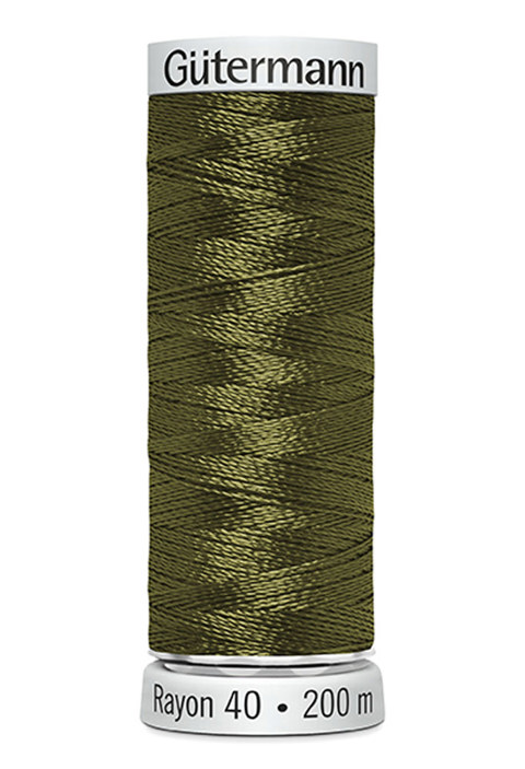 GUTERMANN - Thread Rayon 40 200M Sulky Machine Embroidery - 1156