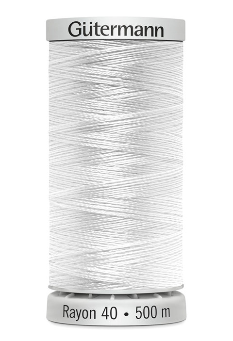 GUTERMANN - Thread Rayon 40 500M Sulky Machine Embroidery - 1001