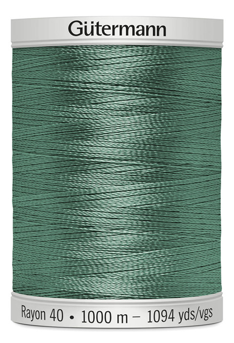 GUTERMANN - Thread Rayon 40 1000M Sulky Machine Embroidery - 1046