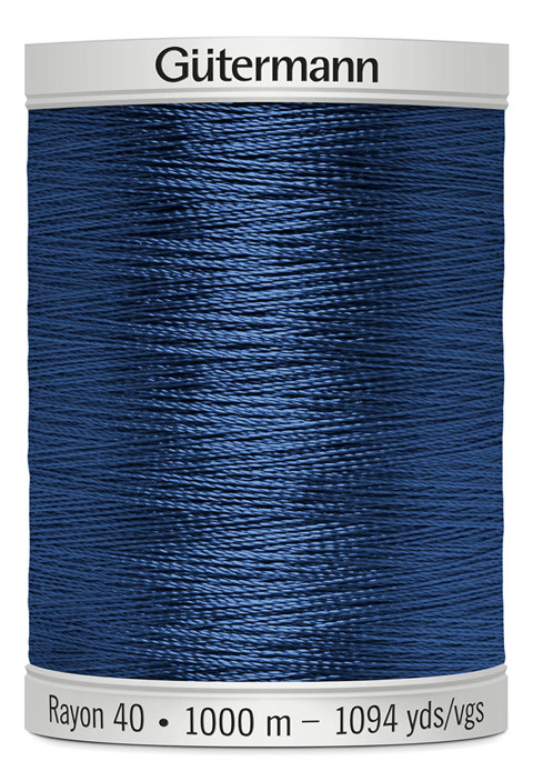 GUTERMANN - Thread Rayon 40 1000M Sulky Machine Embroidery - 1076