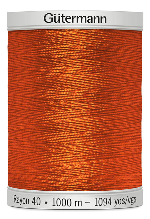 GUTERMANN - Thread Rayon 40 1000M Sulky Machine Embroidery - 1078