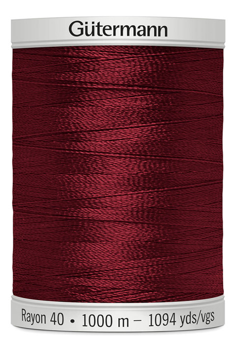 GUTERMANN - Thread Rayon 40 1000M Sulky Machine Embroidery - 1169