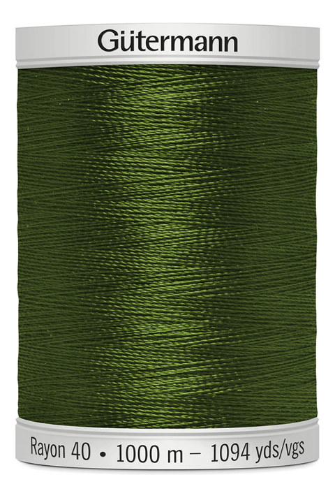 GUTERMANN - Thread Rayon 40 1000M Sulky Machine Embroidery - 1176