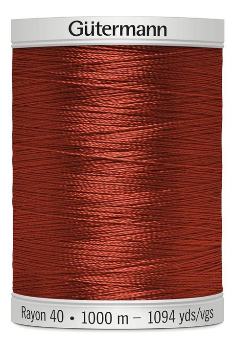 GUTERMANN - Thread Rayon 40 1000M Sulky Machine Embroidery - 1181